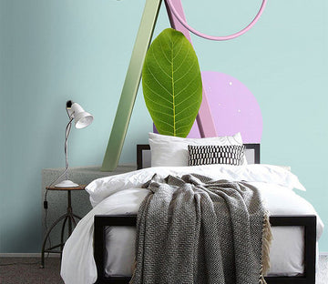 3D Ball Leaves WG166 Wall Murals