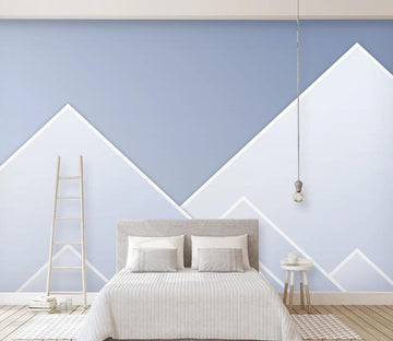 3D Big Triangle WC2303 Wall Murals