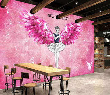 3D Crystal Wings WG357 Wall Murals