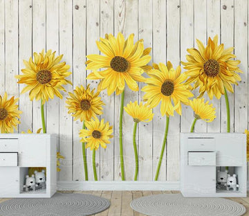 3D Rudbeckia Hirta WC1457 Wall Murals