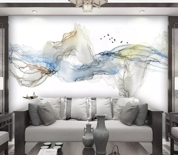 3D Boat Bird WG847 Wall Murals