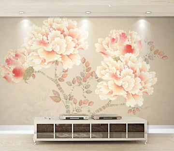 3D Powder Bouquet WC2133 Wall Murals