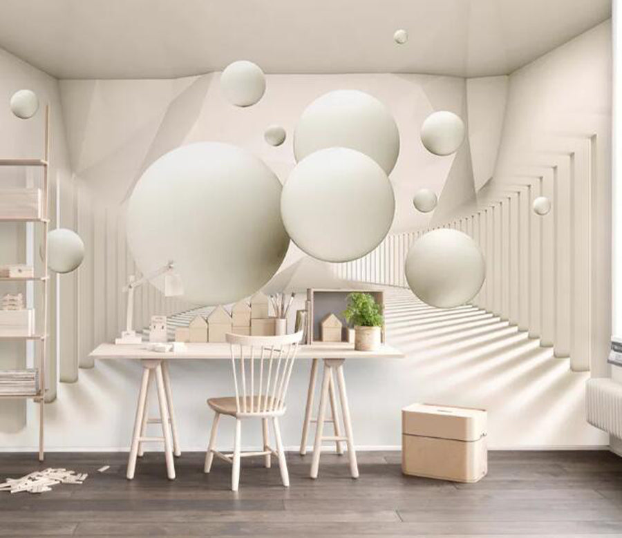 3D Circle Ball WG647 Wall Murals