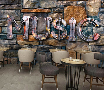 3D Wall Music WG417 Wall Murals