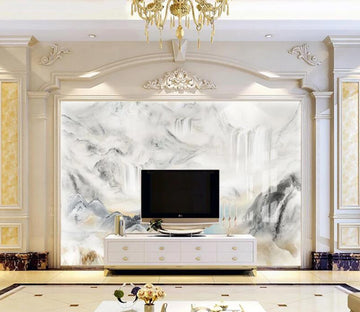 3D Waterfall Marble WC2561 Wall Murals