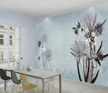 3D Abstract Flower WC1491 Wall Murals