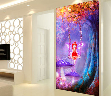 3D Swing Wizard WG093 Wall Murals