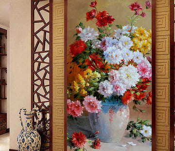 3D Rich Flower WG142 Wall Murals