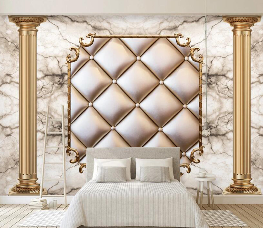 3D Lace Pattern WC1334 Wall Murals