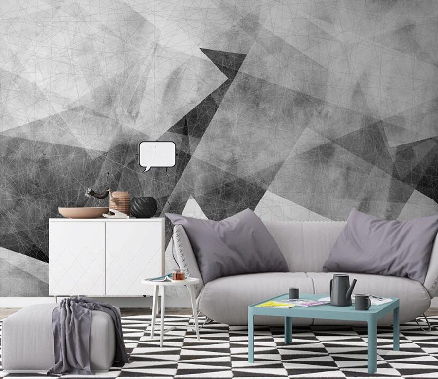 3D Triangle Pattern WC1913 Wall Murals