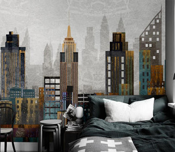 3D House Building WC2412 Wall Murals