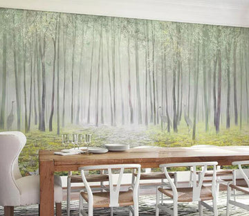 3D Grass Forest WG1066 Wall Murals