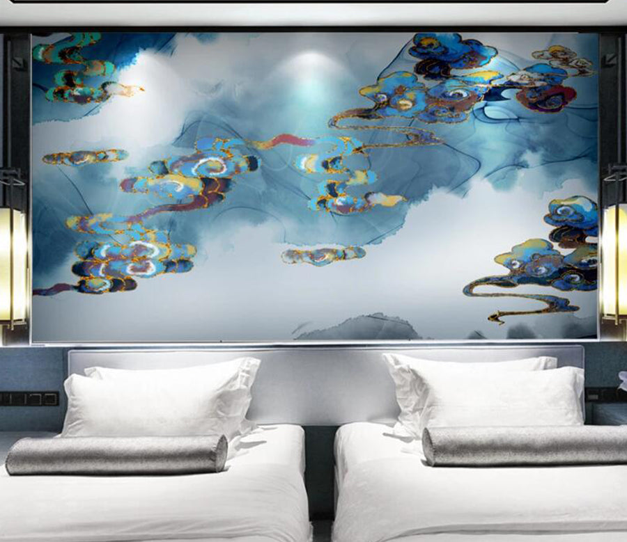 3D Modern Abstract WC1753 Wall Murals