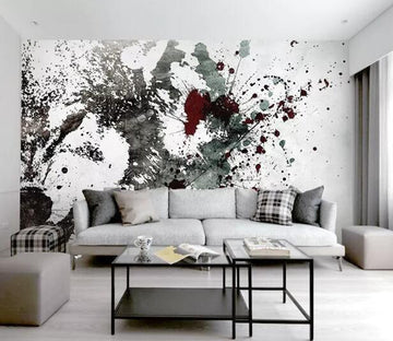 3D Splashing Ink WG588 Wall Murals