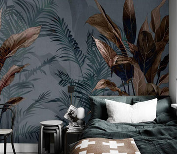 3D Dead Leaves WC2601 Wall Murals