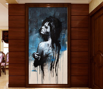 3D Decadent Girl WG118 Wall Murals