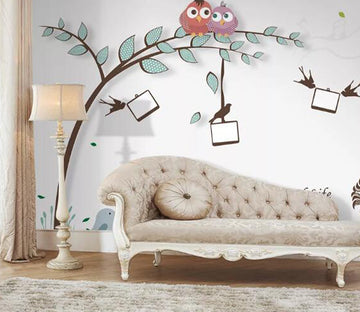 3D Cartoon Bird WC1414 Wall Murals