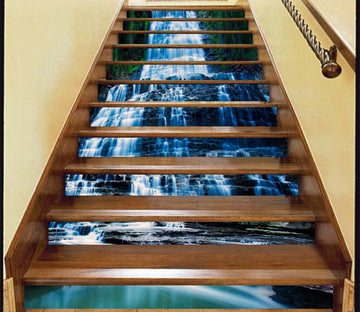 3D Steep And Tiered Waterfall 160 Stair Risers