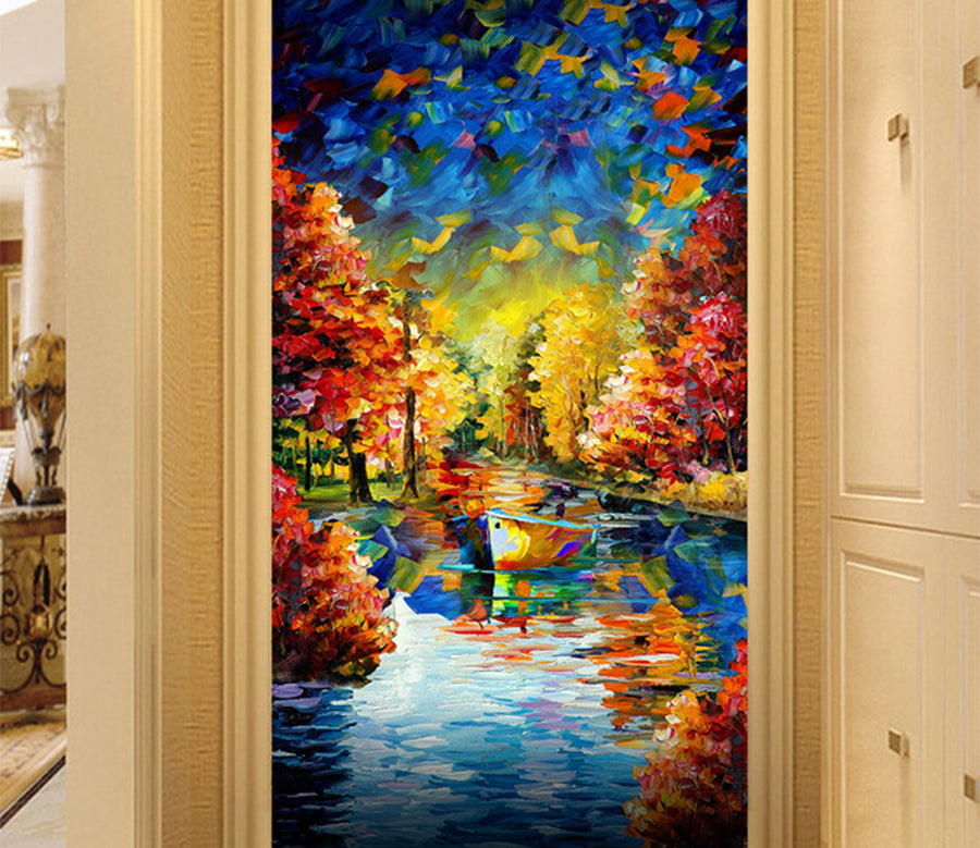 3D Maple River WG154 Wall Murals