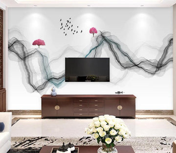 3D Bird Mangrove WC1774 Wall Murals