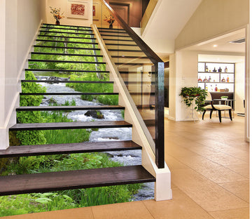 3D Green Bush Creek 101 Stair Risers