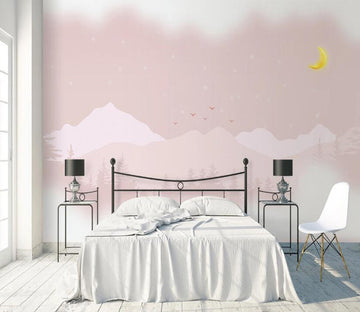 3D Powder Mountain WC2158 Wall Murals