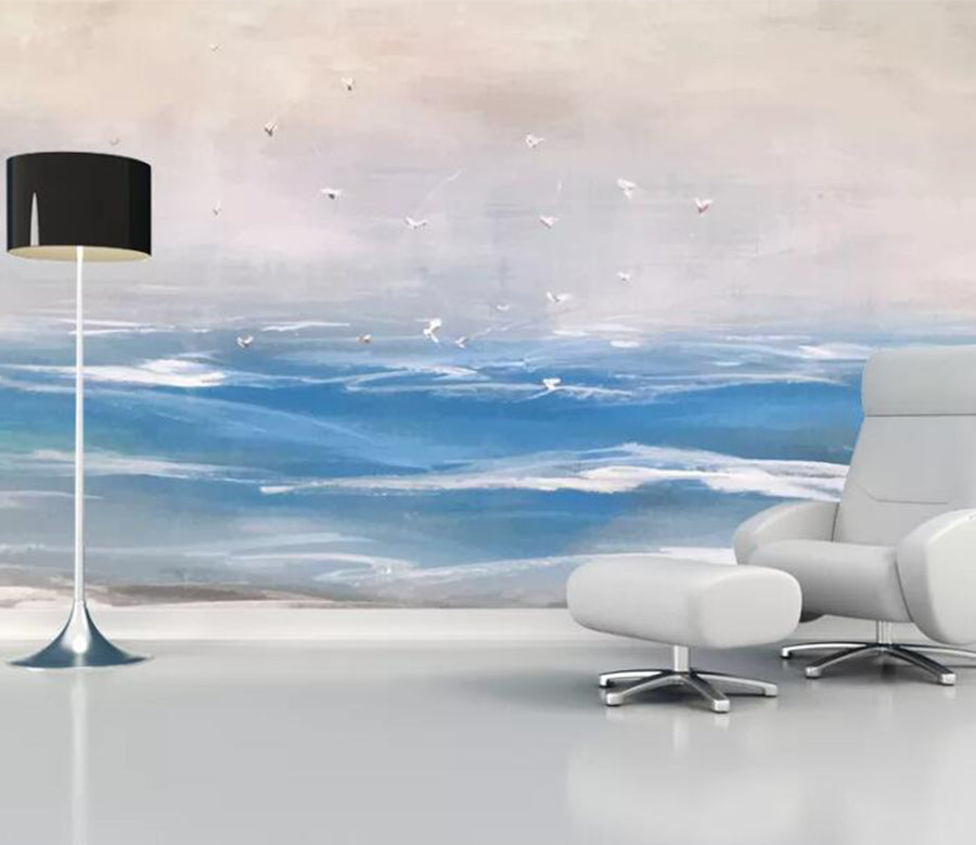 3D Oil Painting Sea WC1345 Wall Murals