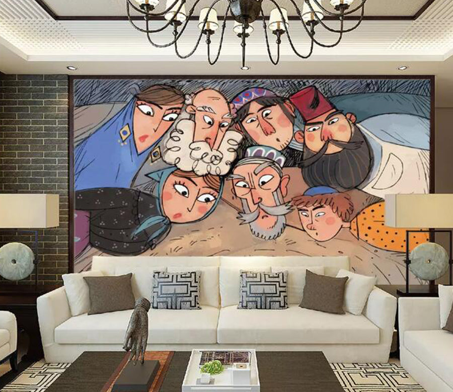 3D Family Plant WG1094 Wall Murals