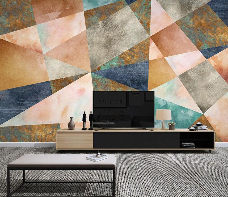 3D Different Shapes WC1895 Wall Murals