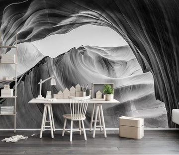 3D Cave Mountain WG644 Wall Murals