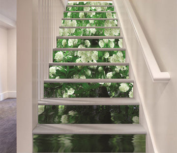 3D Flower World Arrangement 174 Stair Risers
