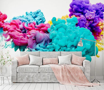 3D Color Cloud WC1575 Wall Murals
