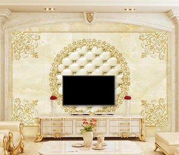 3D Round Lace WC1359 Wall Murals