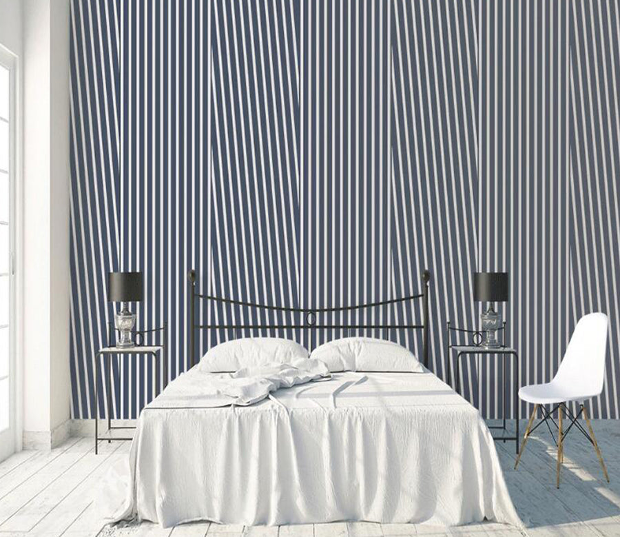 3D Vertical Line WC1778 Wall Murals