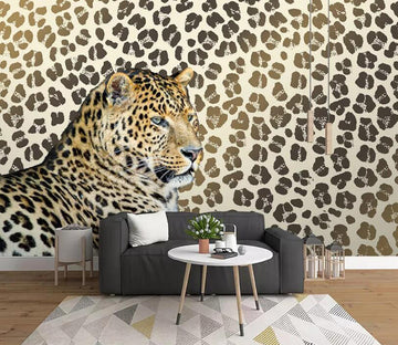 3D Leopard Grain WC2563 Wall Murals
