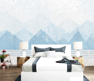 3D Rock Mountain WC1678 Wall Murals