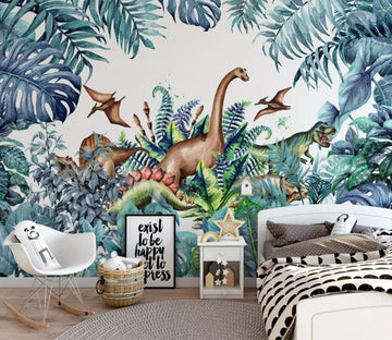 3D Dinosaur Plant WG1104 Wall Murals