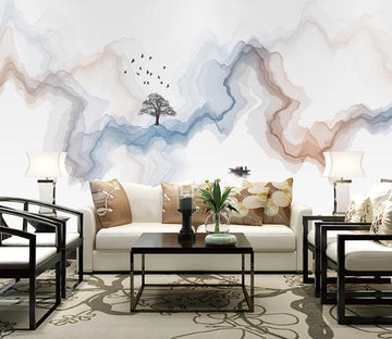 3D Abstract Tree WC2504 Wall Murals
