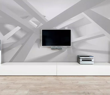 3D Cross Building WG1009 Wall Murals