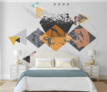 3D Diamond Pattern WC1627 Wall Murals