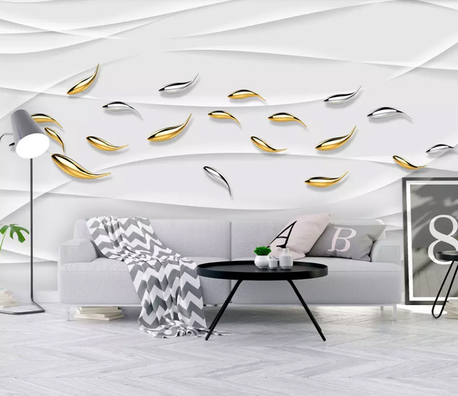 3D Swimming Fish WG878 Wall Murals