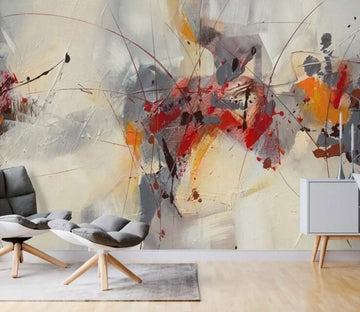 3D Red Marble WG1142 Wall Murals