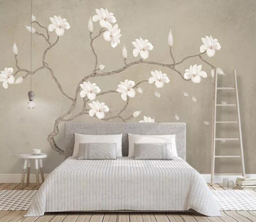 3D Pink Flower Petal WC2246 Wall Murals