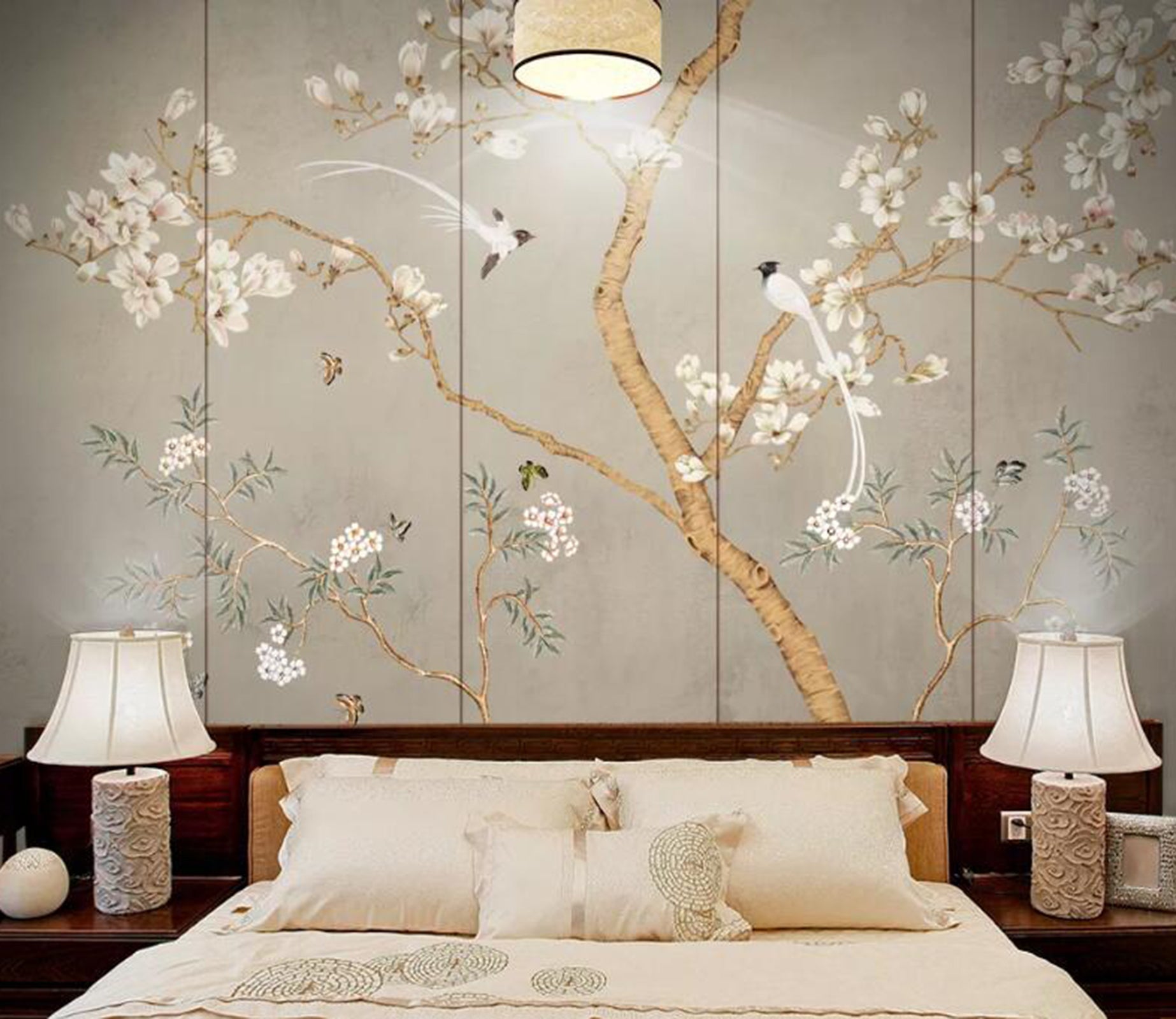 3D Branch Bird WC65 Wall Murals Wallpaper AJ Wallpaper 2 