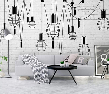 3D Black Light Frame 553 Wall Murals