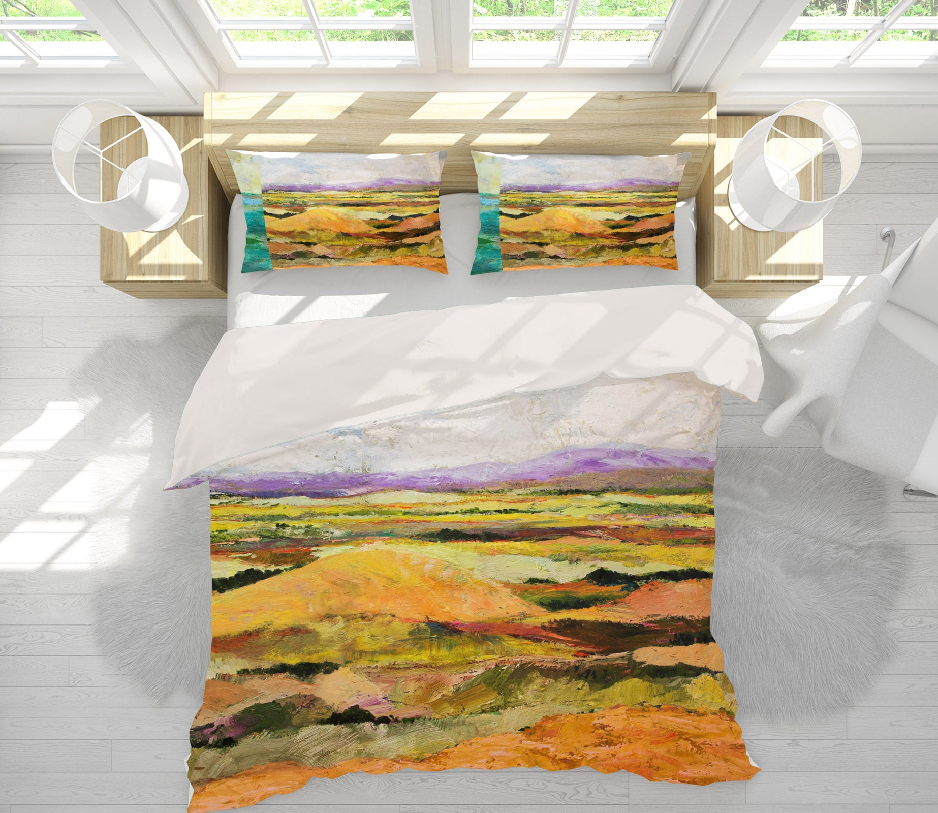 3D Short Hill 1058 Allan P. Friedlander Bedding Bed Pillowcases Quilt