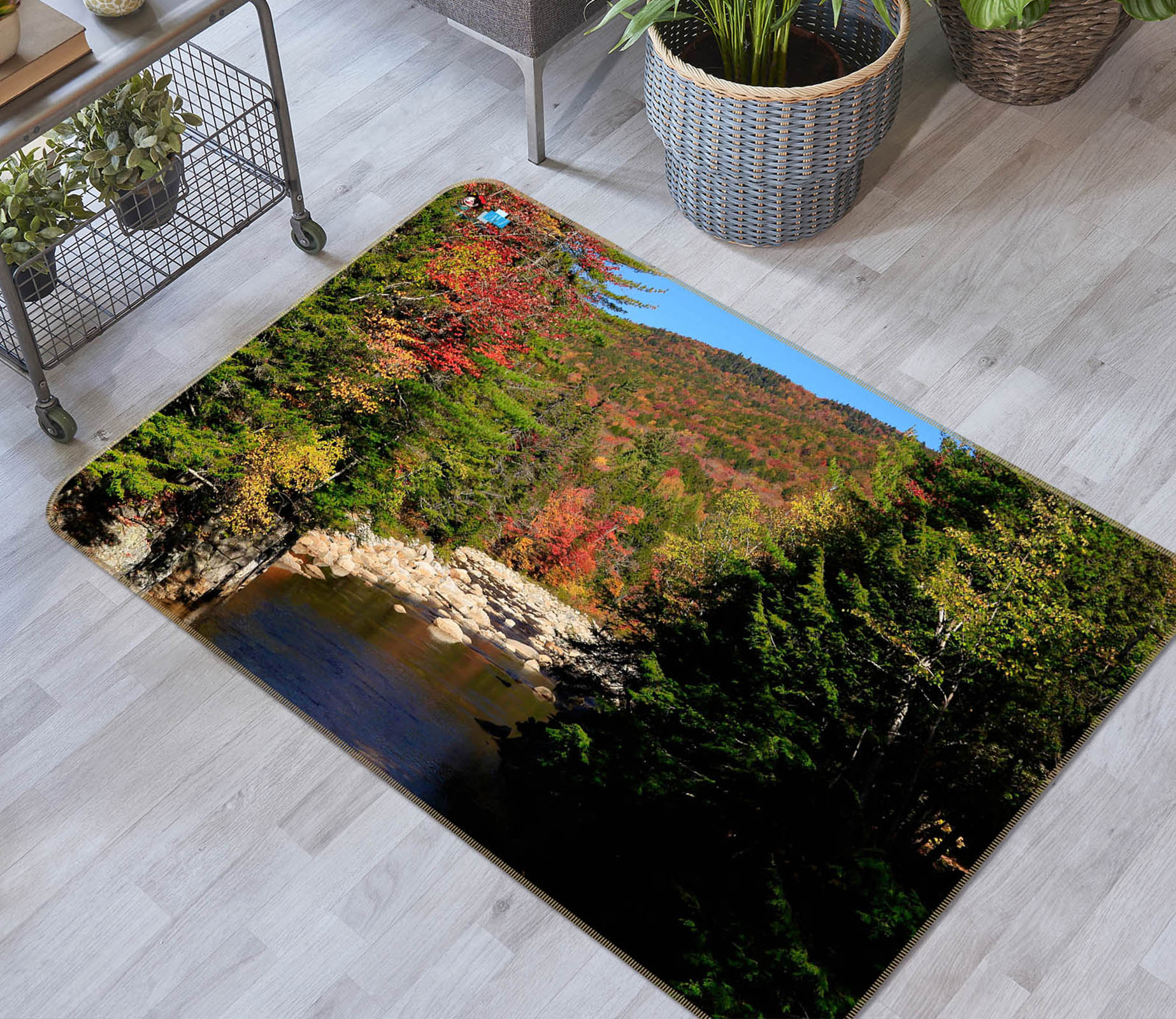 3D River Bend 62224 Kathy Barefield Rug Non Slip Rug Mat