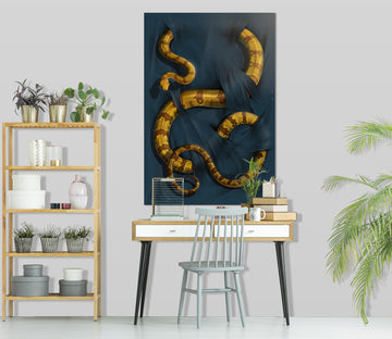 3D Boa Constrictor 015 Vincent Hie Wall Sticker