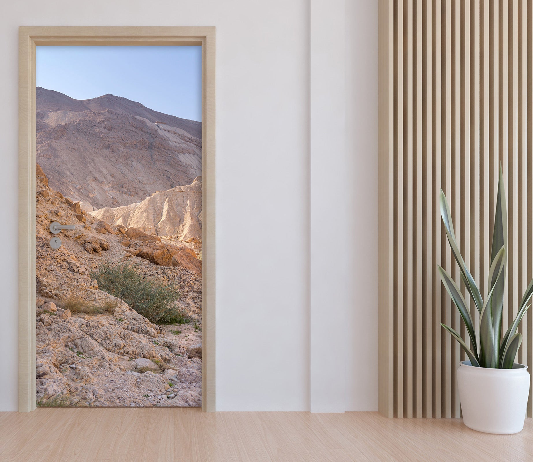 3D Soil Hillside 10728 Assaf Frank Door Mural