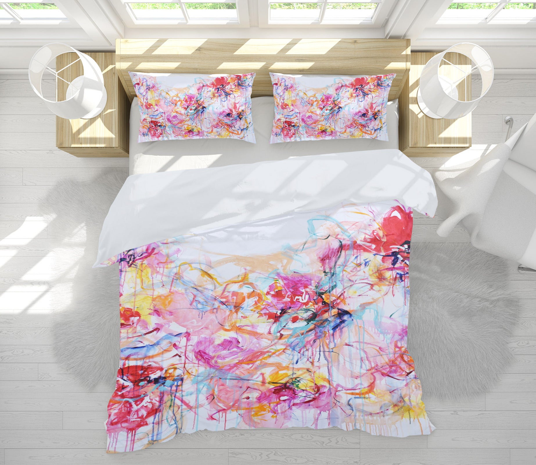 3D Color Mixed Pigments 1116 Misako Chida Bedding Bed Pillowcases Quilt
